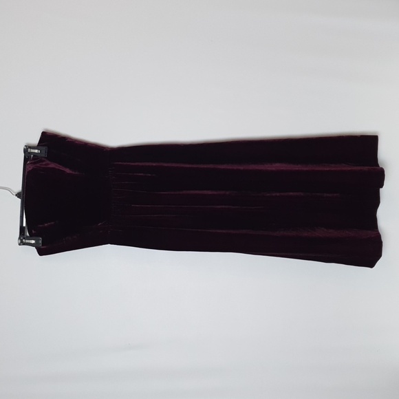 Ralph Lauren Purple Label Blended Silk Jair Velvet Cocktail Dress - Picture 5 of 16